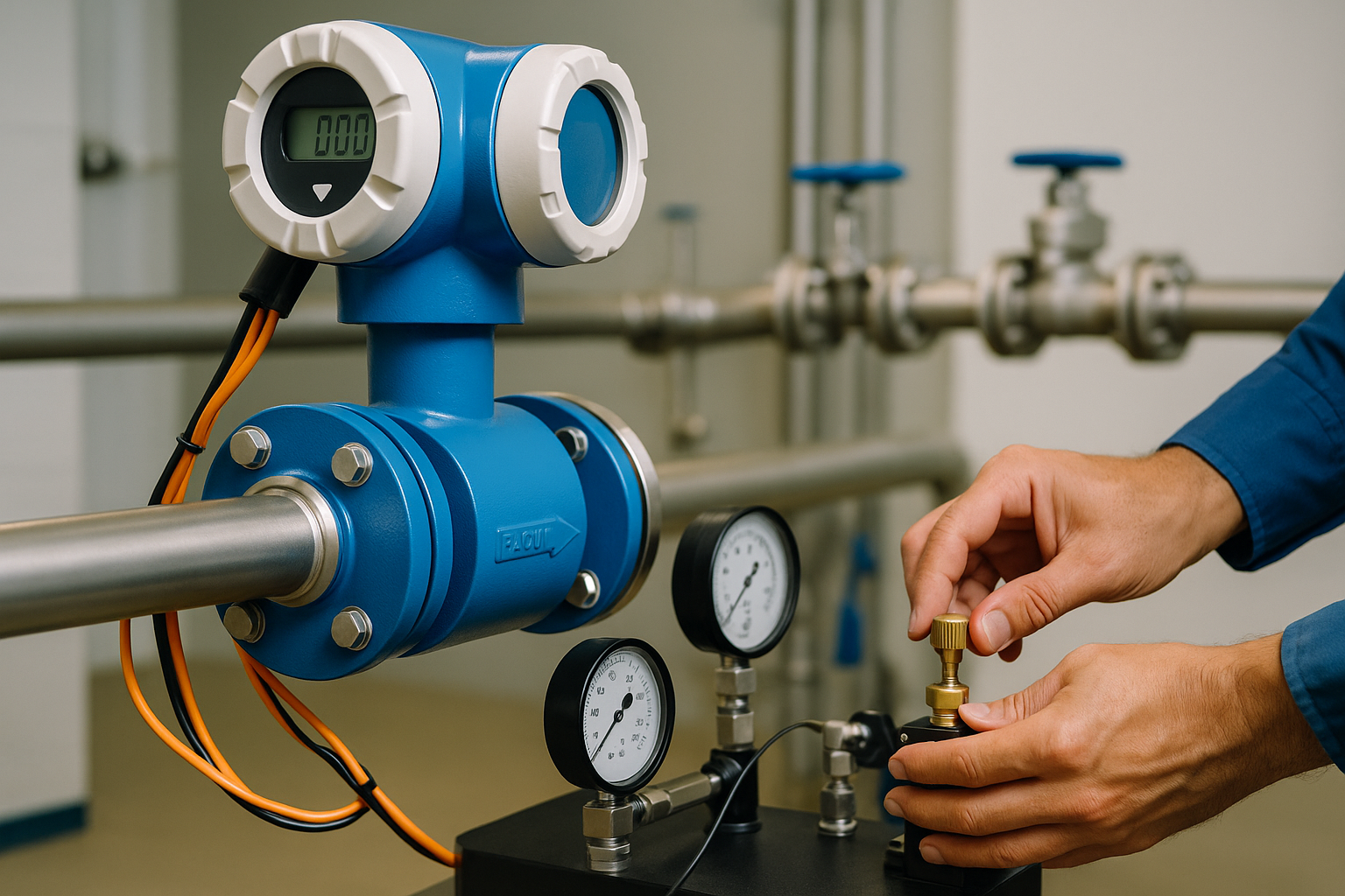 Calibração em Equipamentos de Vazão