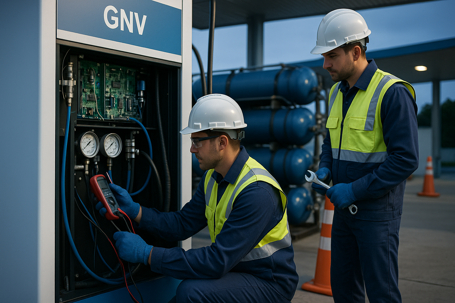 Instalação & Manutenção em Dispenser GNV