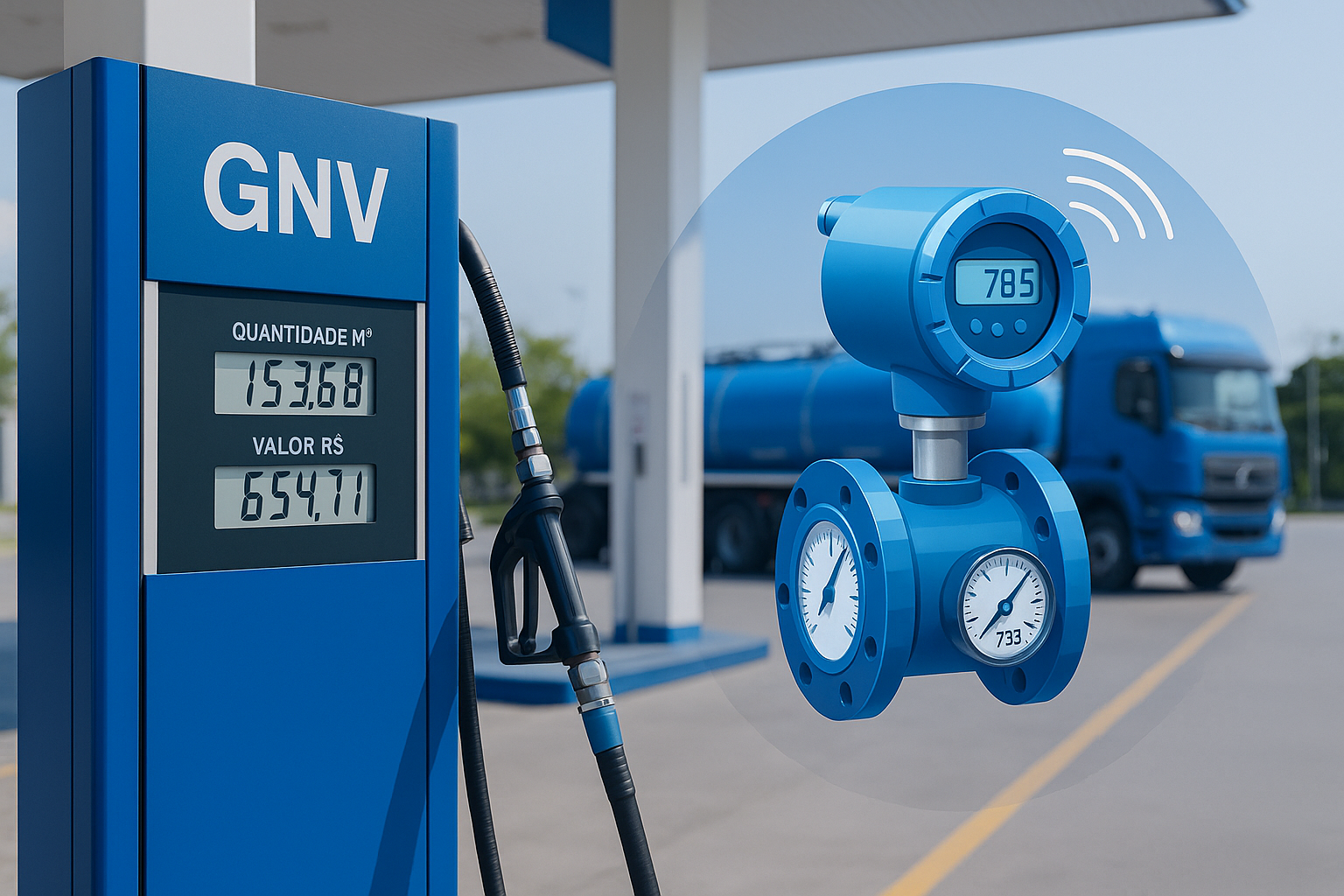 Controle de Medição em Postos GNV