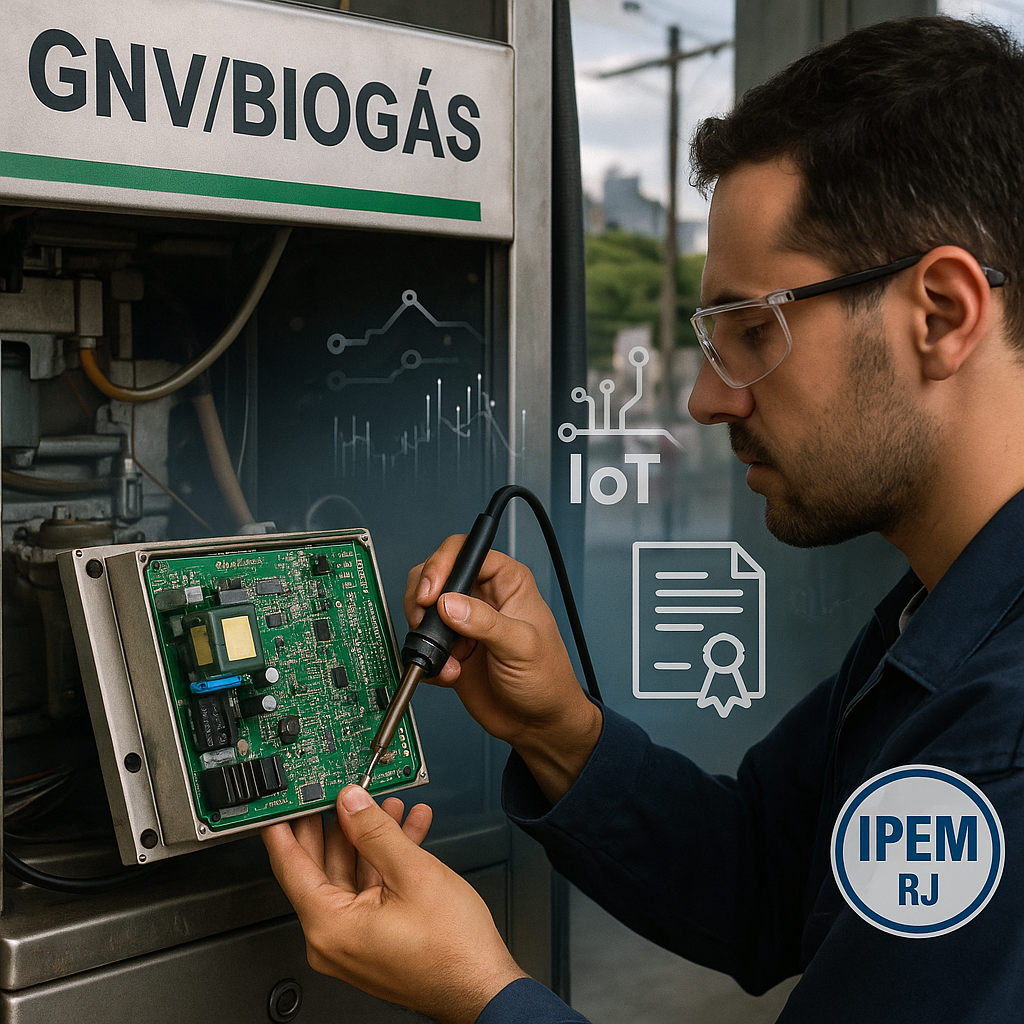 Equipe técnica em operação
